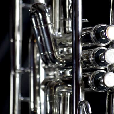 John Packer JP2052S Key of Bb Marching French Horn w/ABS Hard Plastic Case & Mouthpiece image 2