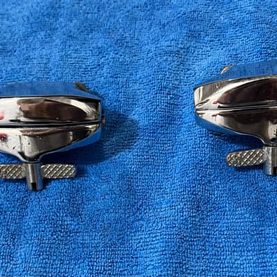 Sonor Phonic Floor Tom Leg Mounts/Spur Mounts 1978 - Chrome image 3
