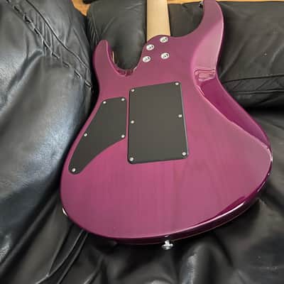 Suhr NAMM Piece Modern Carve Top Stunning Purple Gradient image 22