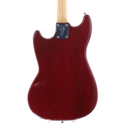 Fender 1980 Musicmaster Bass Wine Red [S838290] (02/25) image 4