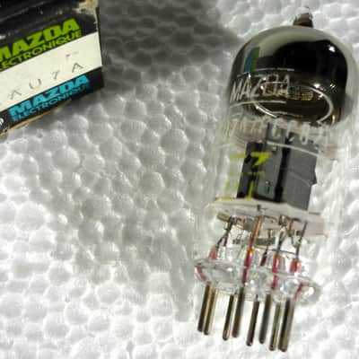 Vintage 12AU7A / ECC82 MAZDA, Strong testing, balanced, NOS, NIB. image 2