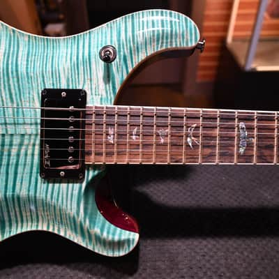 PRS Wood Library McCarty 594 Semi-Hollow Danville Music 35th Anniversary Artist Top 2025 - Bahamian Blue #8203 image 5