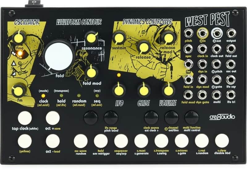 Cre8audio West Pest Desktop Modular Analog Synthesizer – A Pastoral image 1