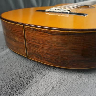El Mesmre S-1976 Japan Classical Guitar w/ Hard Case Rare Solid Woods image 5