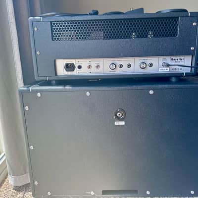 Tone King Royalist MKIII 2-Channel 40-Watt 2x12" Guitar Amp Half Stack 2023 - Present - Black image 3