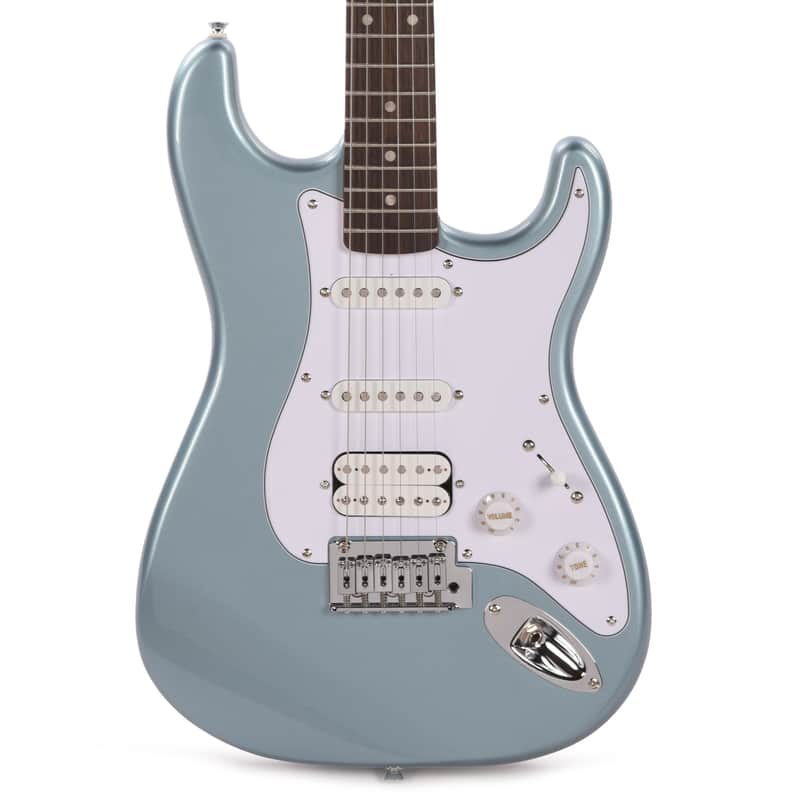 Squier Affinity Series Stratocaster Junior HSS Ice Blue Metallic image 1