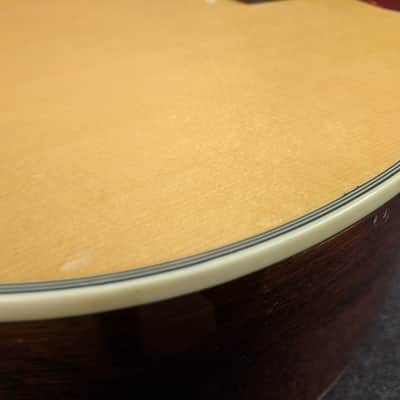 Ibanez Artwood AW12-NT Acoustic Guitar Natural Finish Solid Top Dreadnought image 6