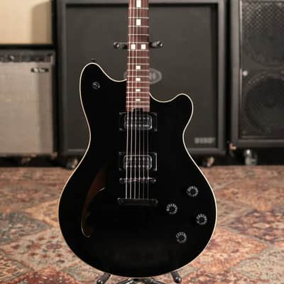 EVH SA-126 Standard Semi-Hollow Electric Guitar - Piano Black image 3