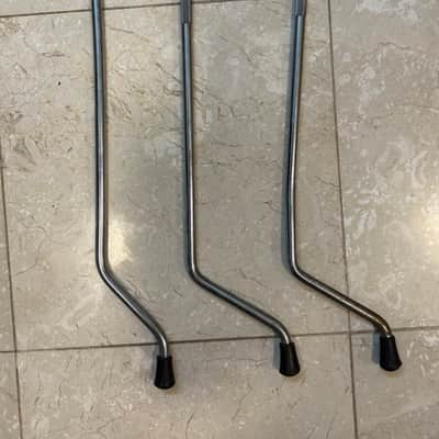 Set of 3 Ludwig Vintage Short 17" Floor Tom Legs image 5