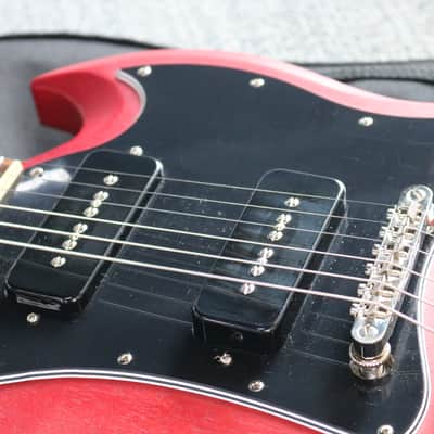 2020 Epiphone SG Classic P90's Electric Guitar - Worn Cherry image 10