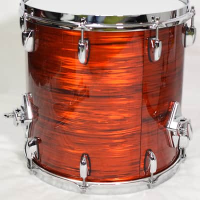 Gretsch USA Brooklyn J483 Orange Oyster Shell Kit image 5