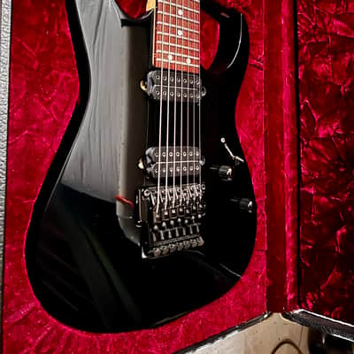 Ibanez Rg7620 7 string 1990's - Black gloss image 4