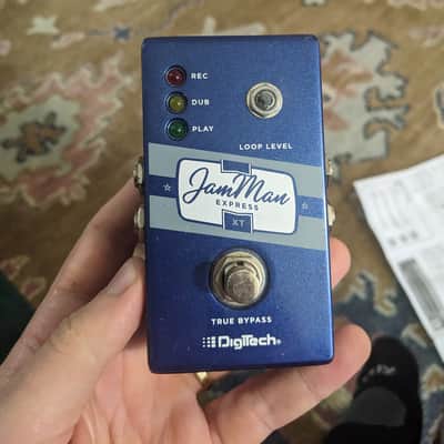 DigiTech JamMan Express XT Compact Stereo Looper 2010s - Blue image 1