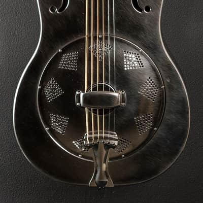 National Reso-Phonic NRP Steel 12 Fret Single Cone 2023 Rubbed Nickel image 9