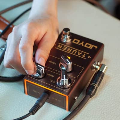 JOYO R-01 Tauren Overdrive guitar effect pedal With wide range of High-Gain 2021 Brown image 5