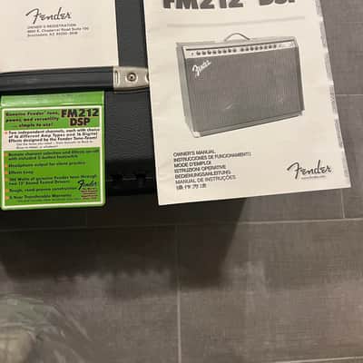 Fender FM 212 DSP 2-Channel 100-Watt 2x12" Solid State Guitar Combo with Onboard Effects 2006 - 2010 - Black image 12