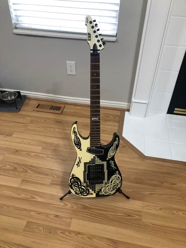 ギター ESP Serpent e Lynch ESP George Lynch Serpent II Solid Body Electric Guitar Burst