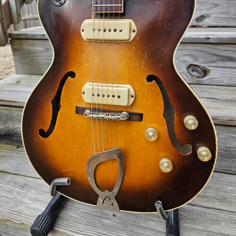 1958 – 1964 Guild T-100D Slim Jim with P90s Sunburst