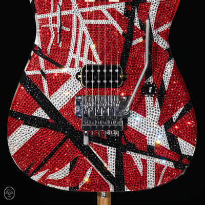 Swarovski® crystals' | Eddie Van Halen - EVH - "Eruption" | custom electric guitar image 3