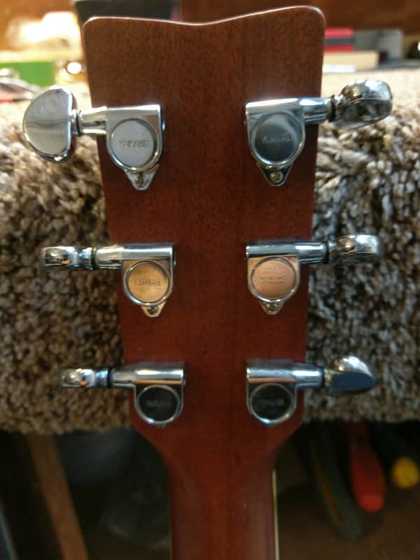 Yamaha LW-15 1995 Acoustic Dreadnought Solid Top | Reverb