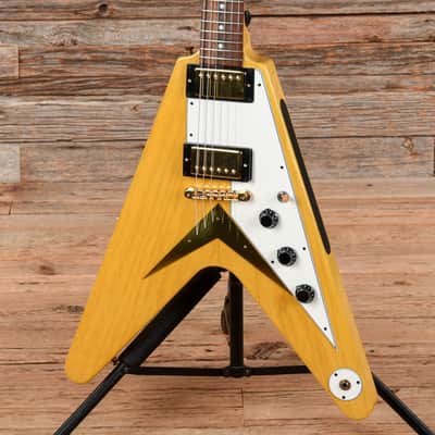 Gibson Custom Art & Historic Flying V Korina Natural 2003 image 2