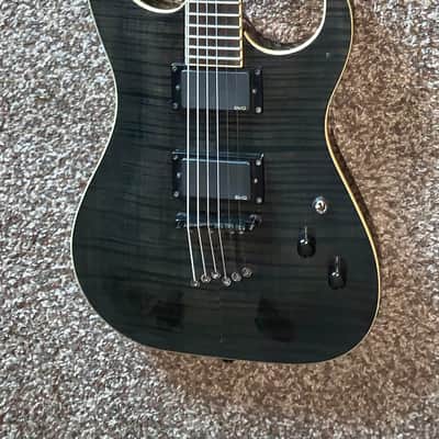 Washburn X pro50e x series Zakk Wylde EMG pick ups electric guitar emg pickups with Washburn Hardshell case image 1