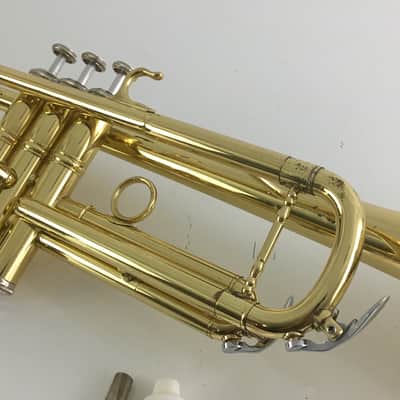Vintage E.M Winston Brass Trumpet 475LTH Rare Original Band Brass Instrument Boston Massachusetts image 12