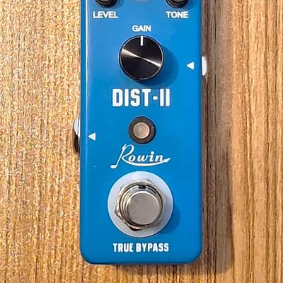 Rowin : DIST-II Distortion mini pedal, with 3 distortion modes - copy of DS-1/RAT, 2020s image 1