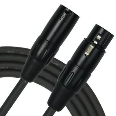 Yamaha HS7 95W Professional Powered Studio Monitor Speaker (Black) (2-Pack) Bundle with FocusProAudio 25-Feet XLR Male to Female Microphone Cable (2-Pack) (4 Items) image 2