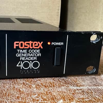 Fostex 4010 time code generator reader - black image 2