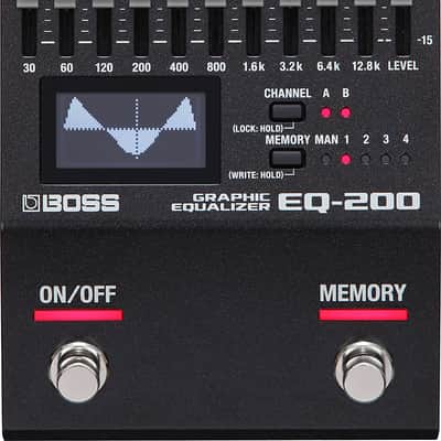 Boss EQ-200 Graphic Equalizer Dark Grey image 1