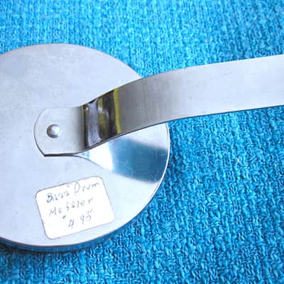 Tension Rod Mounted Bass Drum Mute Damper Muffler - NOS image 1