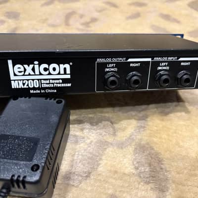 Lexicon MX200 Dual Reverb Effects Processor 2010s - Black image 2