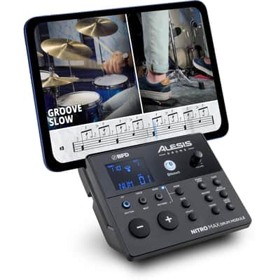 Alesis Nitro Max Electronic Drum Set, 8-Piece image 13