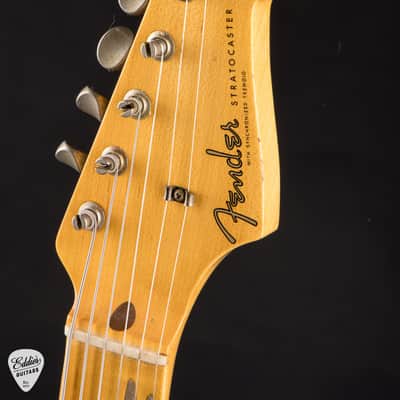 Fender Custom Shop Limited Edition 1956 Stratocaster Journeyman Relic - Desert Tan/Custom Shop NAMM Event Instrument #188 #CZ589378 image 7