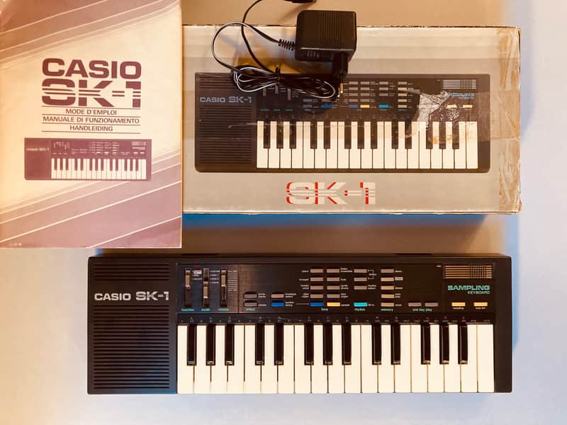 Casio SK-1 Vintage Sampler 8 Bit Lo-Fi image 1