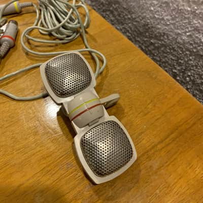Grundig GDSM 202 Stereo Dynamic Microphone 1960s - White image 3
