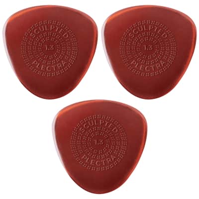 514P130 Primetone Semi-Rond Grip 1,3 mm Sachet de 3 Dunlop image 1