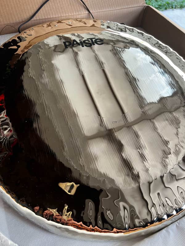 Mint Paiste 22" Brilliant Symphonic Gong - Brilliant image 1