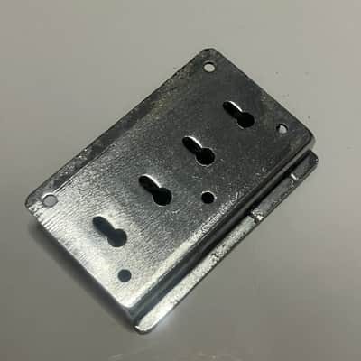 Unbranded Brass saddle 4-String precision or Jazz bass bridge Vintage 70s image 2