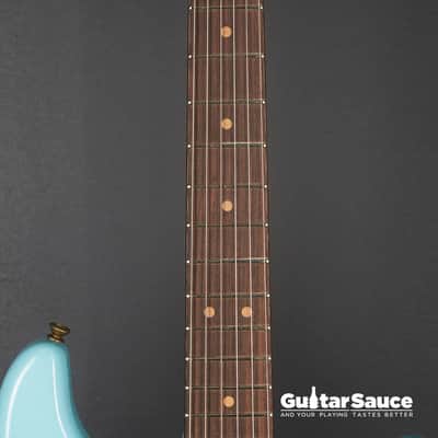 Fender Custom Shop Stratocaster Limited 64 L-Series Heavy Relic Aged Daphne Blue 2024 (Cod.1750NG) image 9
