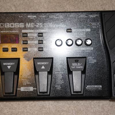 Boss ME-25 Guitar Multi-Effect Unit 2010 - 2016 - Black image 2