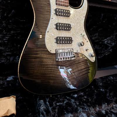 2009 Tom Anderson Guitarworks Drop Top Classic ~ Trans Black Burst image 6