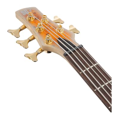 Used Ibanez SR405EPBDXMGU SR Standard 5-String Bass Mars Gold Metallic Burst image 4