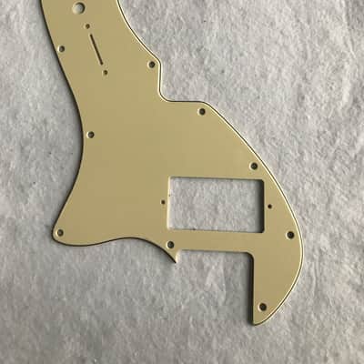 For Fender US Telecaster Thinline/Tele 69 PAF Guitar Pickguard,3 Ply Vintage Yellow image 1