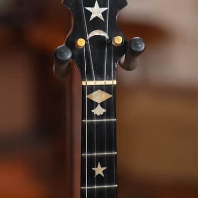 (Used) Vintage c. 1889 S.S. Stewart 5-String Open-Back Pony/A-Scale Banjo #5643 image 7
