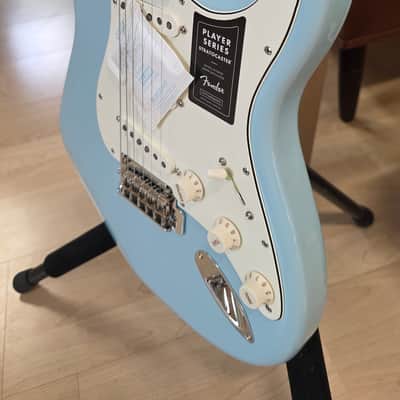 Fender Player Stratocaster Special Edition BRAND NEW FSR Sonic Blue with Roasted Maple Neck MIM Mexico Special Edition Run Strat Electric Guitar image 11