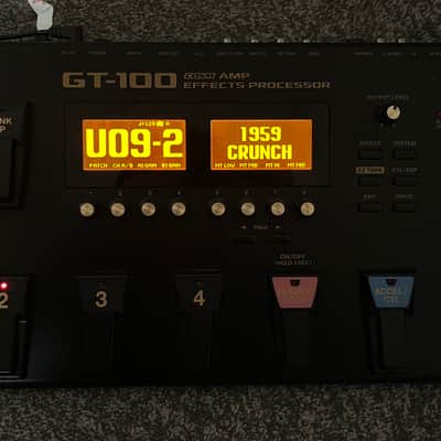 Boss GT-100 Guitar Effects Processor (Included PSU and Box) image 1