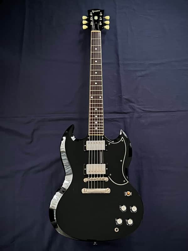Greco SG SS600 Black 1990 Fujigen SCREAMIN Japan vintage MIJ | Reverb