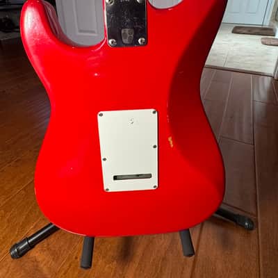 Tokai TST-56 Vintage Series MIJ S-Style – Early 1980s – Candy Apple Red – Made in Japan + Extras image 13